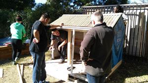 North Richmond Community Centre Building Cubby House and Painting 3