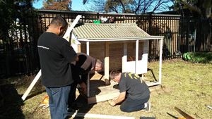 North Richmond Community Centre Building Cubby House and Painting 7