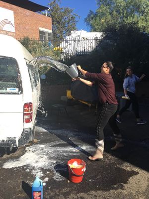 Salvation Army Winsdor Washing Buses 1