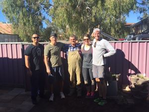 The Womens Cottage Laying Pavers 2