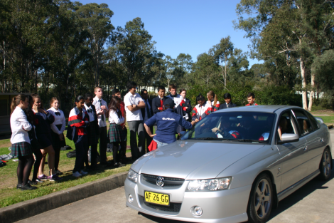 Terra Sancta College took part in a Car Maintenance Workshop