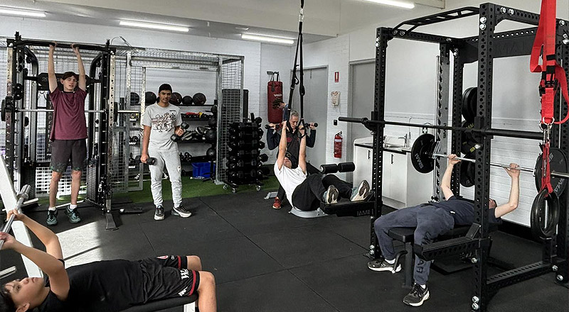 Gym at CathWest Innovation College